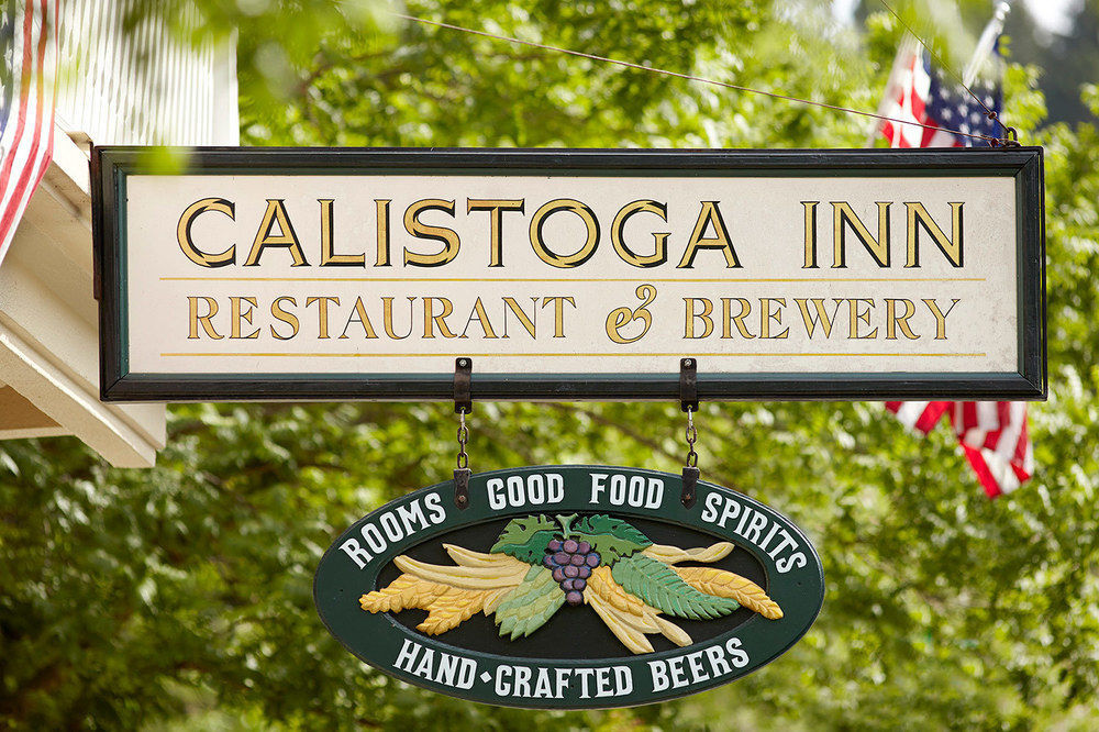 Calistoga Inn Restaurant And Brewery Dış mekan fotoğraf